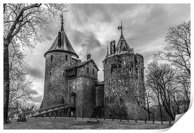  Castell Coch Print by paul holt