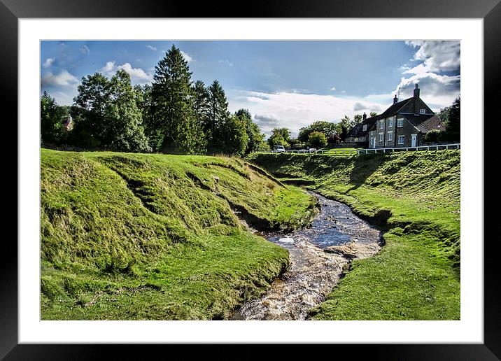  Hutton le Hole Framed Mounted Print by Colin Metcalf
