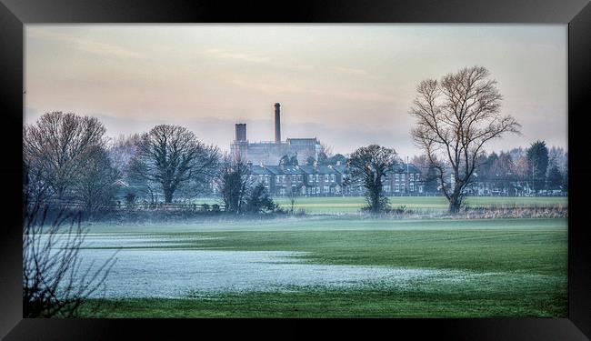  The Mill across the fields Framed Print by Rob Medway
