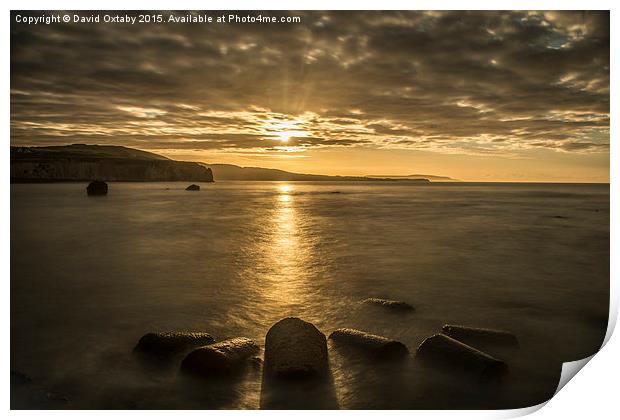  Dawn over Freshwater Bay Print by David Oxtaby  ARPS