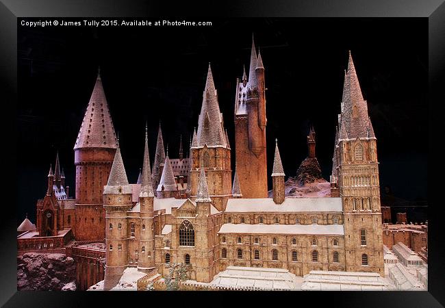  Hogwarts castle Framed Print by James Tully