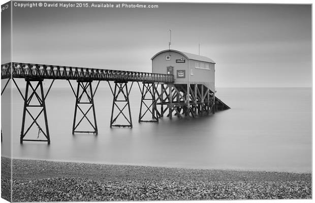  Selsey Lifeboat Station Canvas Print by David Haylor