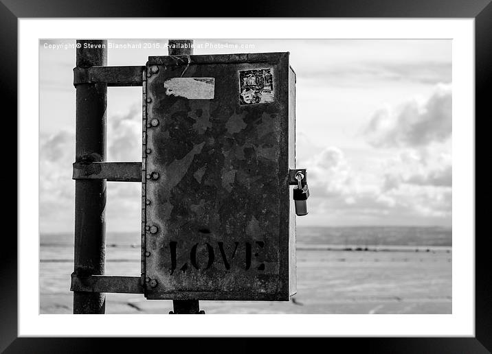  box of love Framed Mounted Print by Steven Blanchard