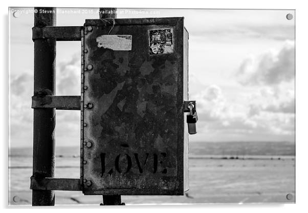  box of love Acrylic by Steven Blanchard