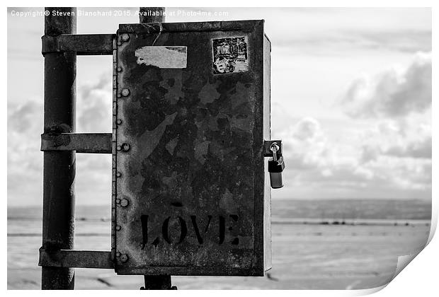  box of love Print by Steven Blanchard