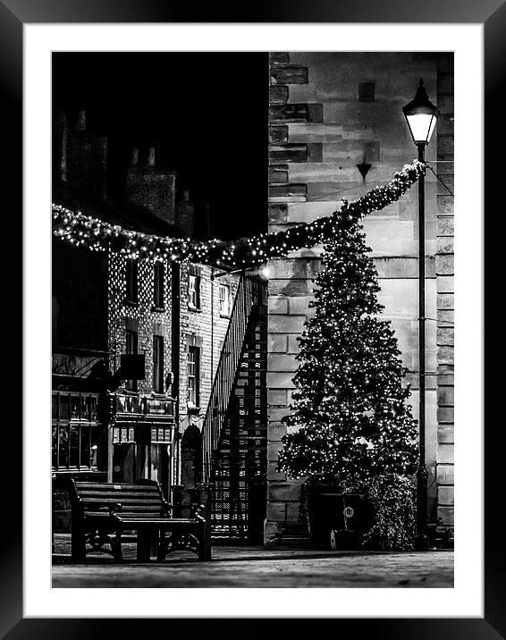 Brackley Christmas Tree Framed Mounted Print by Jon Mills