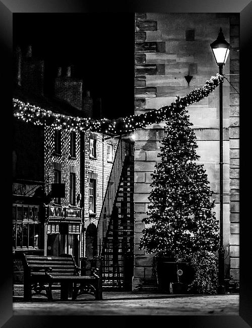  Brackley Christmas Tree Framed Print by Jon Mills