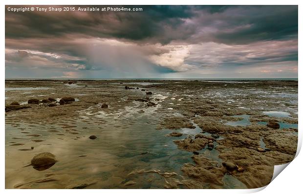  Distant Storm Print by Tony Sharp LRPS CPAGB