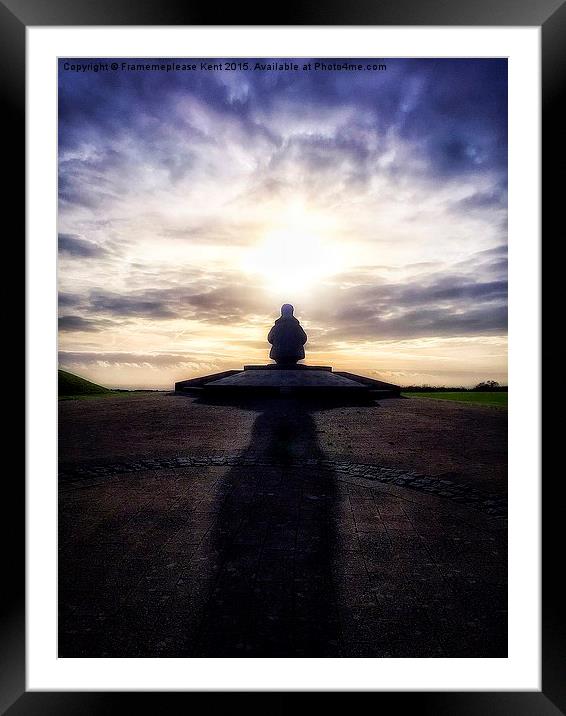  National Memorial to the few  Framed Mounted Print by Framemeplease UK