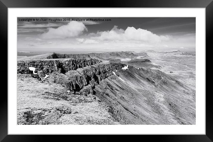 Step back in time .......but don't step forward  Framed Mounted Print by Michael Houghton