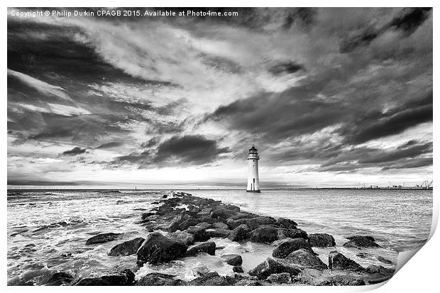  Another Day at New Brighton Print by Phil Durkin DPAGB BPE4