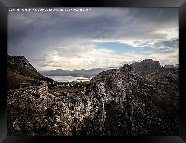  View from the top Framed Print by Gary Peacock