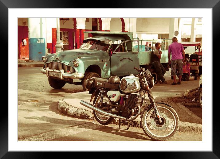  Pickup Bike  Framed Mounted Print by Rob Hawkins