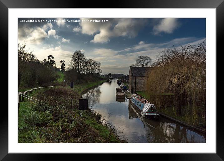  Tardebigge on the Birmingham and Worcester Canal Framed Mounted Print by K7 Photography
