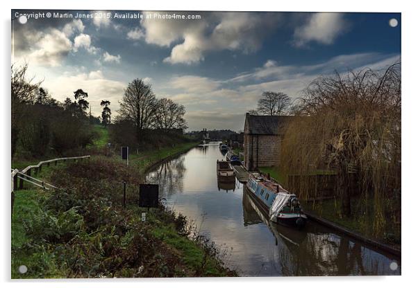  Tardebigge on the Birmingham and Worcester Canal Acrylic by K7 Photography