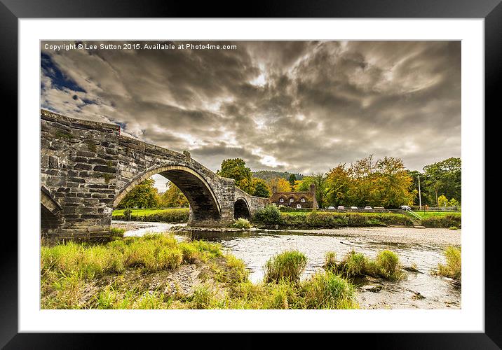  Y Bont Fawr Framed Mounted Print by Lee Sutton