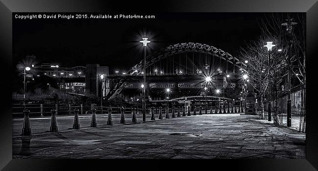 Newcastle Quayside Framed Print by David Pringle