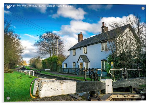  Lock Keepers Cottage Acrylic by K7 Photography