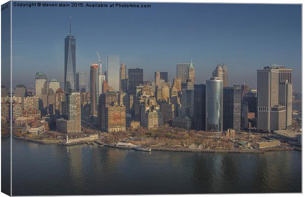  New York  Canvas Print by steven stain