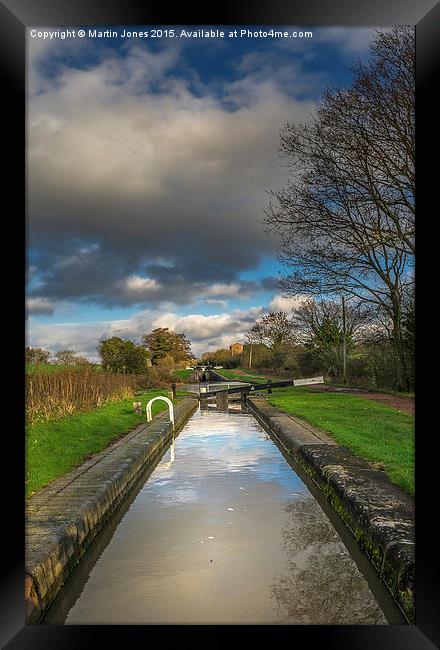  Worcester and Birmingham Canal at Tardebigge Framed Print by K7 Photography