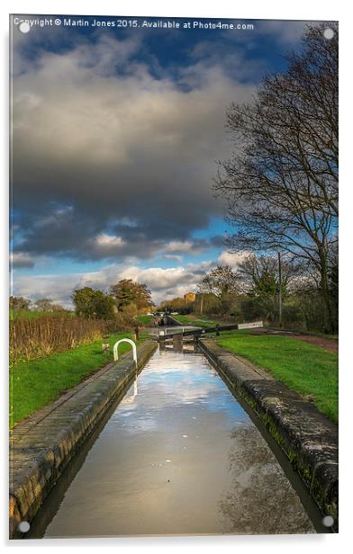 Worcester and Birmingham Canal at Tardebigge Acrylic by K7 Photography