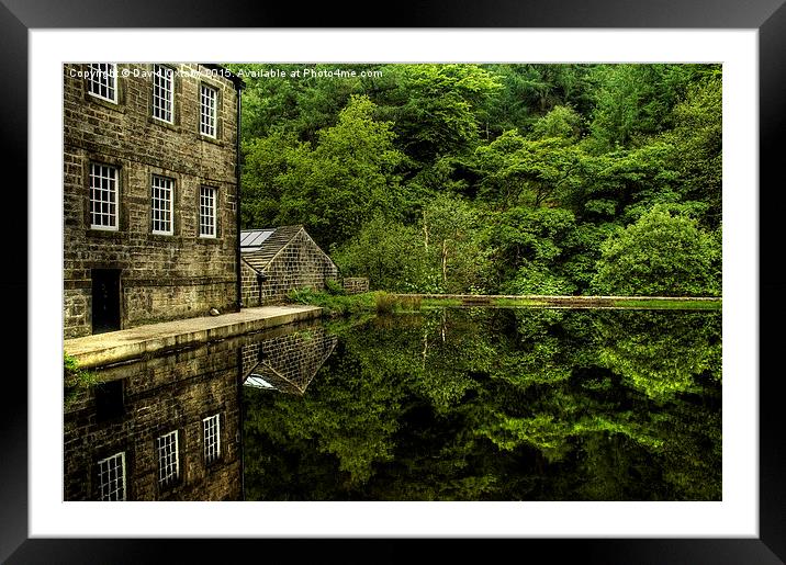  Gibson Mill - Hardcastle Crags Framed Mounted Print by David Oxtaby  ARPS