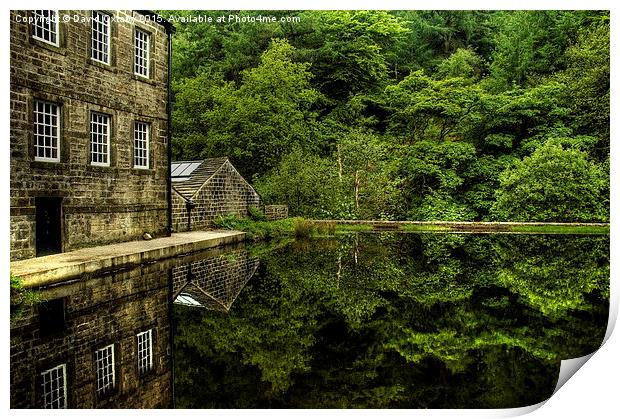  Gibson Mill - Hardcastle Crags Print by David Oxtaby  ARPS