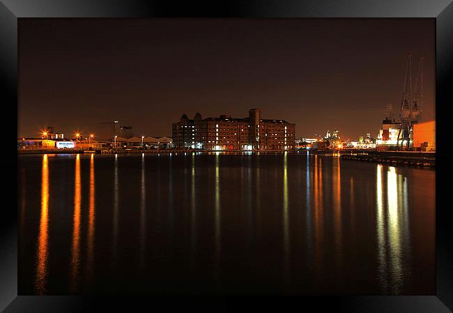  East Float Apartments At Wirral Waters  Framed Print by David Chennell