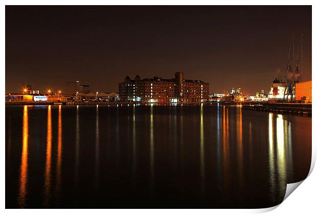  East Float Apartments At Wirral Waters  Print by David Chennell