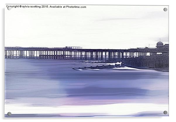  Sea of peace  Acrylic by sylvia scotting