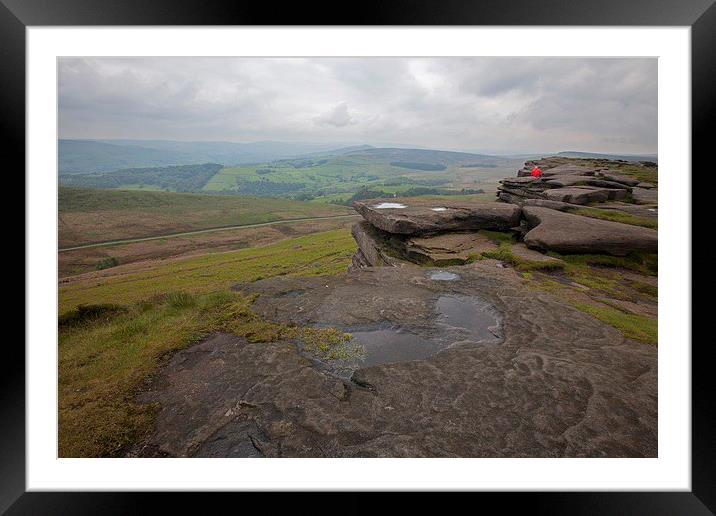  Stanage edge 1, Peak District  Framed Mounted Print by Stephen Prosser
