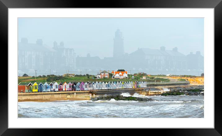  Southwold Framed Mounted Print by Svetlana Sewell