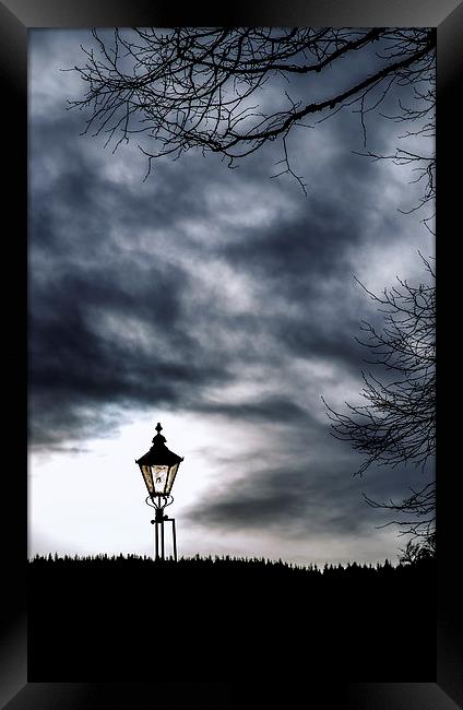  The Dark Light Framed Print by Fraser Hetherington