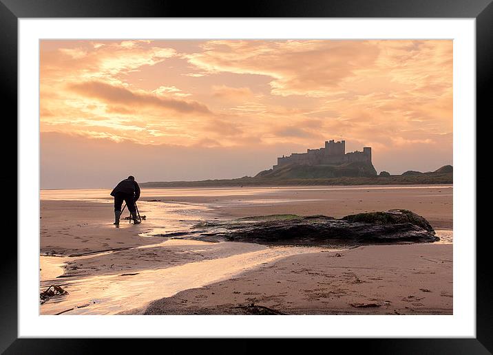  Bamburgh Castle Framed Mounted Print by Northeast Images