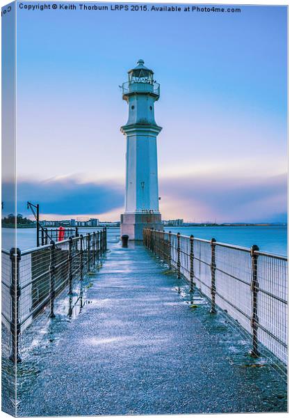 Newhaven Lighthouse Canvas Print by Keith Thorburn EFIAP/b
