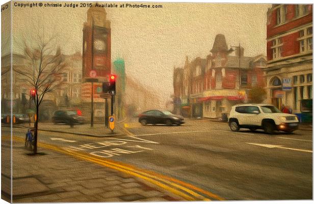  Autumn in crouch end North london N8  Canvas Print by Heaven's Gift xxx68