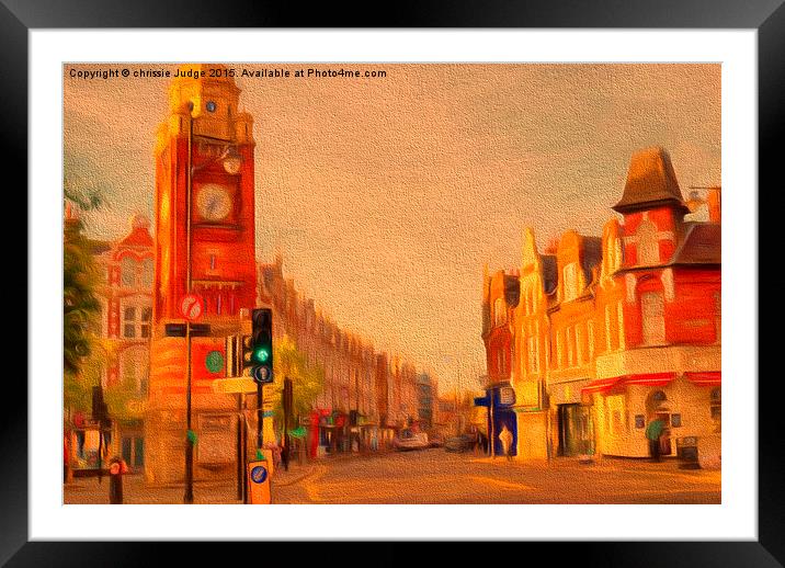  crouch end N8  Framed Mounted Print by Heaven's Gift xxx68