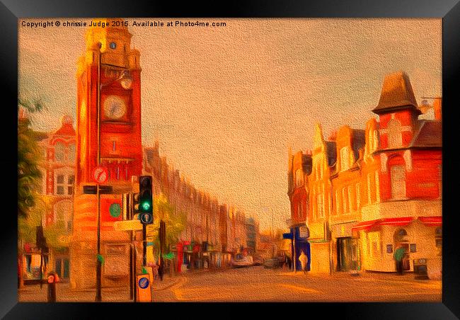  crouch end N8  Framed Print by Heaven's Gift xxx68