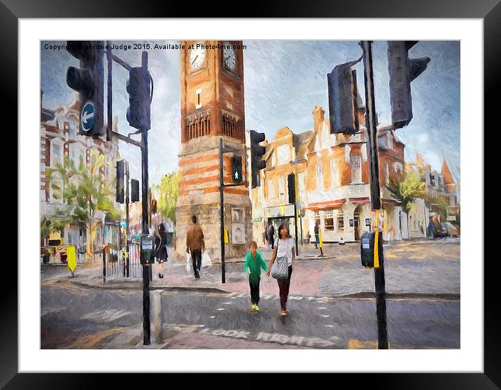  Life in crouch end N8  Framed Mounted Print by Heaven's Gift xxx68