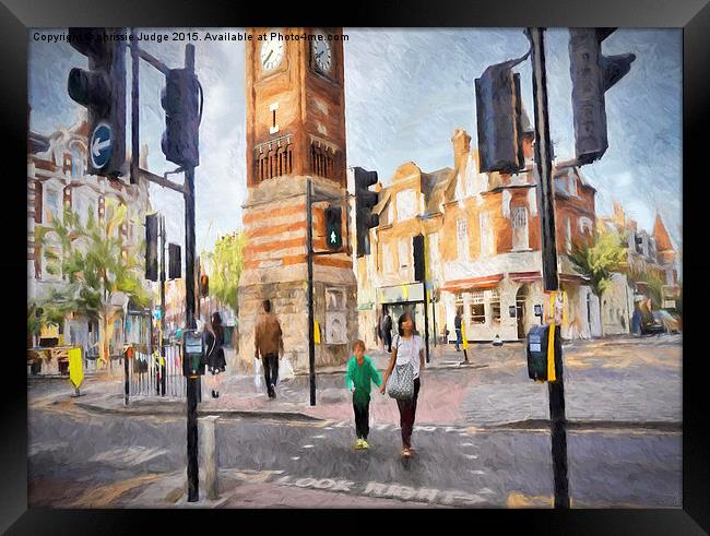  Life in crouch end N8  Framed Print by Heaven's Gift xxx68