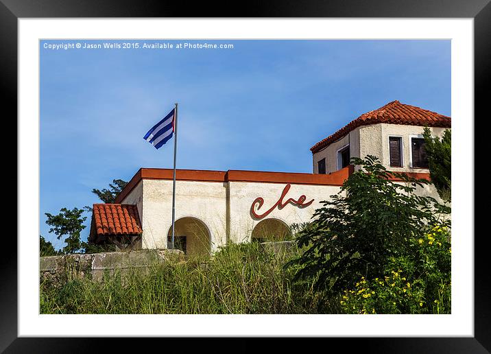 Che's former house in Casa Blanca Framed Mounted Print by Jason Wells
