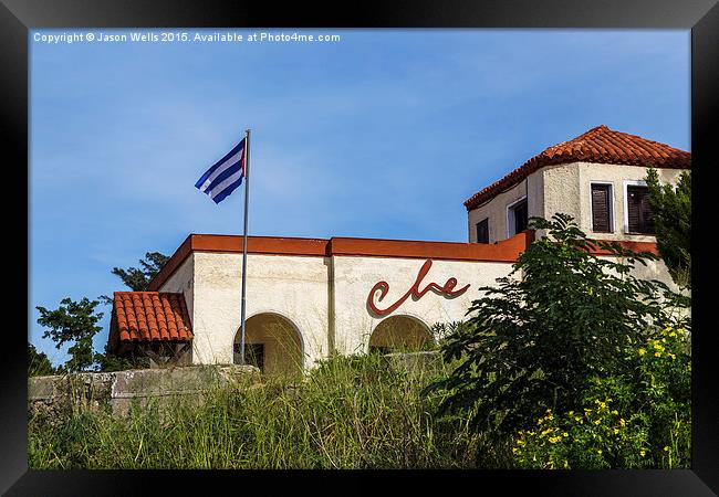 Che's former house in Casa Blanca Framed Print by Jason Wells