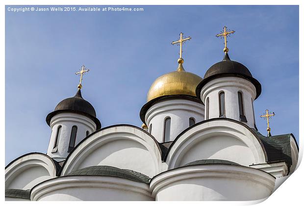 Our Lady of Kazan Orthodox Cathedral Print by Jason Wells