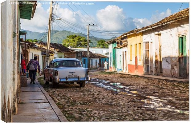 Colours of Trinidad before sunset Canvas Print by Jason Wells