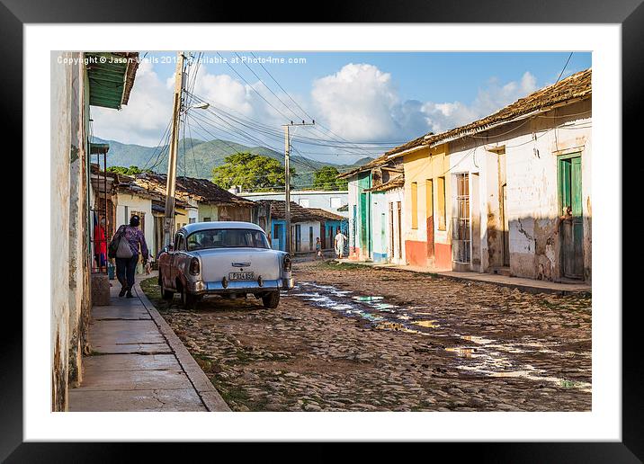 Colours of Trinidad before sunset Framed Mounted Print by Jason Wells