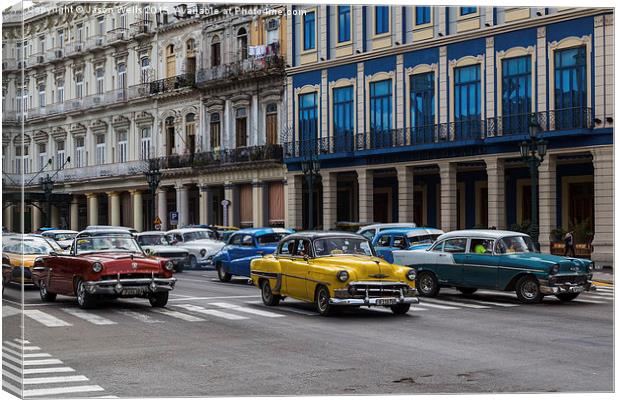 Colours of Havana Canvas Print by Jason Wells