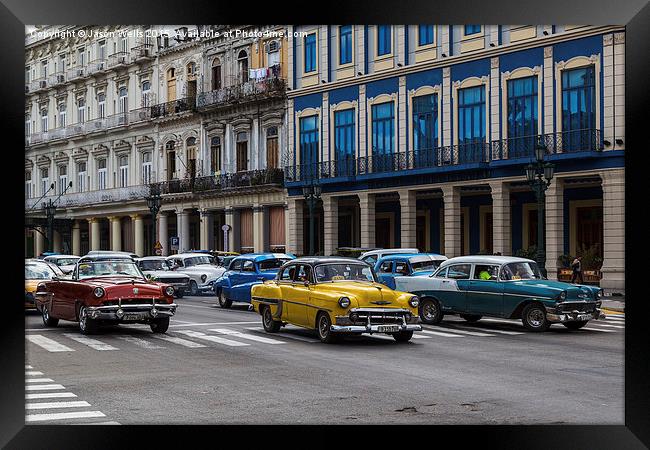 Colours of Havana Framed Print by Jason Wells
