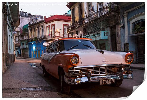 Early one morning in Centro Havana Print by Jason Wells