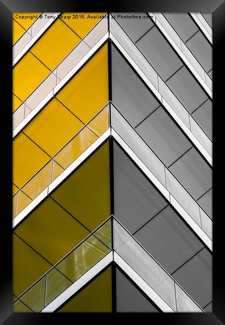  Architecture in Abstract Terms Framed Print by Tony Sharp LRPS CPAGB