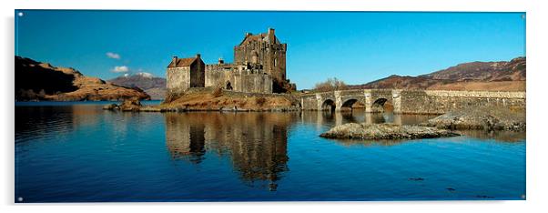  Eilean Donan Castle Acrylic by Macrae Images